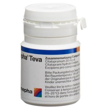 Citalopram-Mepha Teva Filmtabl 20 mg Ds 100 pcs - PrimeCare Global