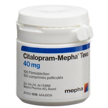 Citalopram-Mepha Teva Filmtabl 40 mg Ds 100 pcs - PrimeCare Global