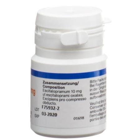 Escitalopram-Mepha Teva Filmtabl 10 mg Ds 100 pcs - PrimeCare Global