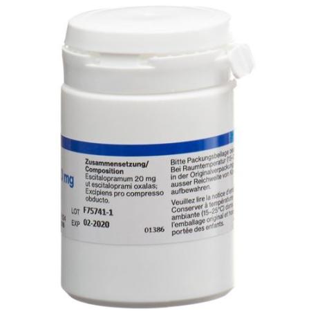 Escitalopram-Mepha Teva Filmtabl 20 mg Ds 100 pcs - PrimeCare Global