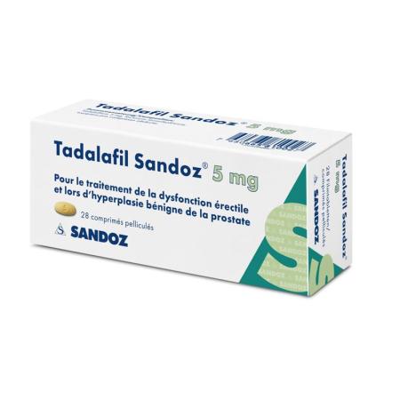 TADALAFIL Sandoz Filmtabl 5 mg - PrimeCare Global