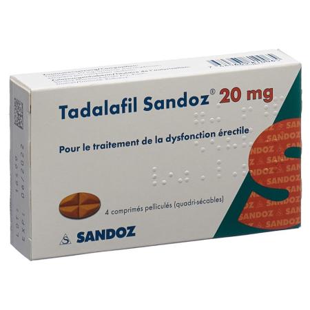 TADALAFIL Sandoz film tablets 20 mg - PrimeCare Global