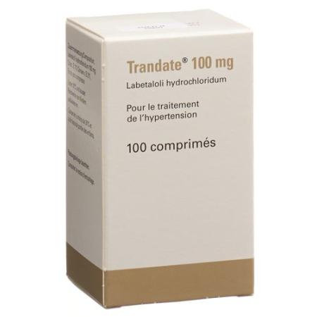 Trandate Tabl 100 mg Ds 100 pcs - PrimeCare Global