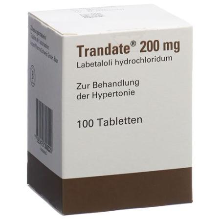 Trandate Tabl 200 mg Ds 100 pcs - PrimeCare Global