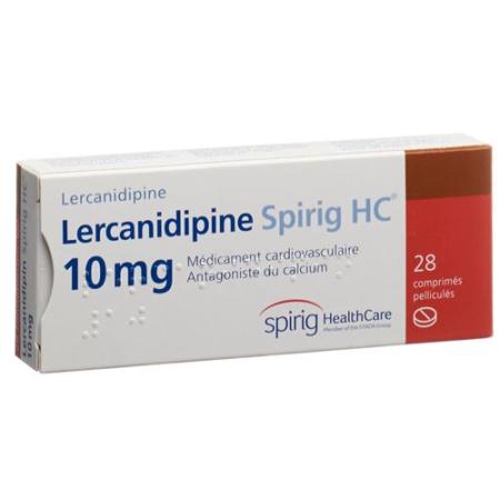 Lercanidipin Spirig HC Filmtabl 10 mg 28 pcs - PrimeCare Global