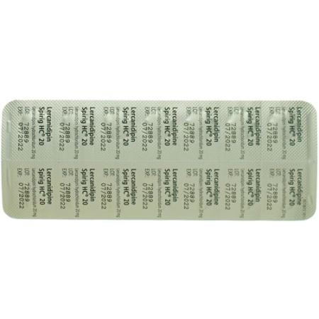 Lercanidipin Spirig HC Filmtabl 20 mg 98 pcs - PrimeCare Global