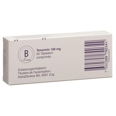 Tenormin Tabl 100 mg 30 pcs - PrimeCare Global