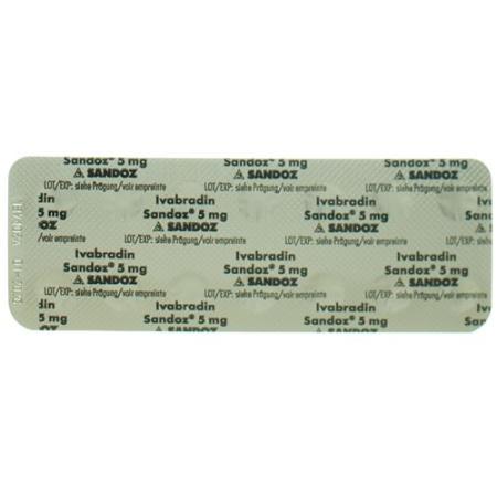Ivabradine Sandoz film tablets 5 mg 56 pcs - PrimeCare Global