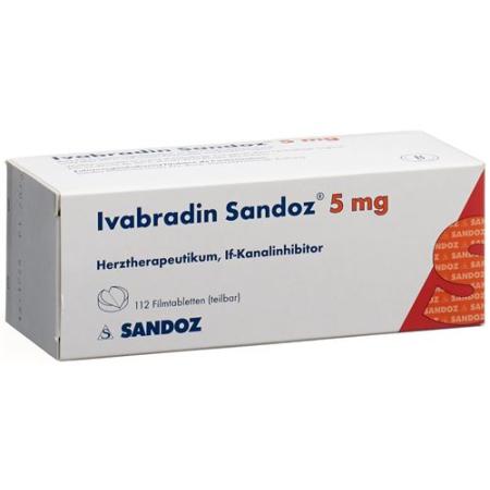 Ivabradin Sandoz film tablets 5 mg 112 pcs - PrimeCare Global