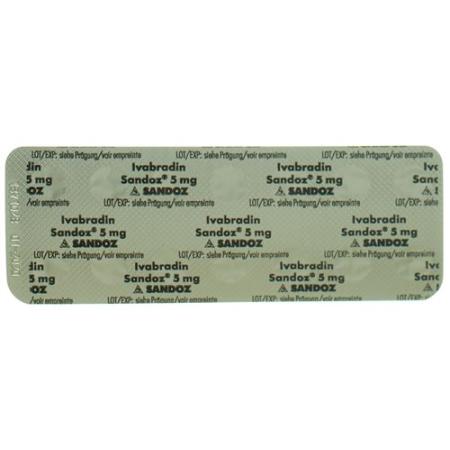 Ivabradin Sandoz film tablets 5 mg 112 pcs - PrimeCare Global