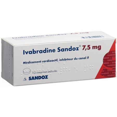 Ivabradin Sandoz film tablets 7.5 mg 112 pcs - PrimeCare Global