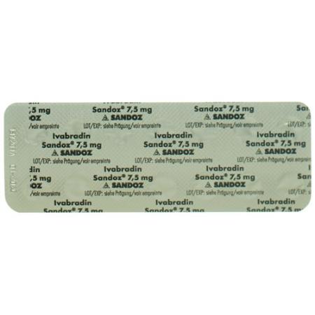 Ivabradin Sandoz film tablets 7.5 mg 112 pcs - PrimeCare Global