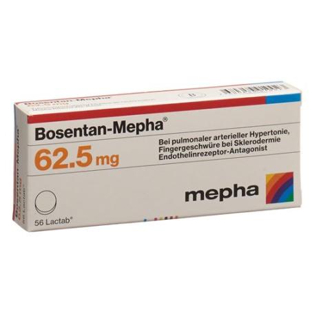Bosentan-Mepha Lactab 62.5 mg 56 pcs - PrimeCare Global