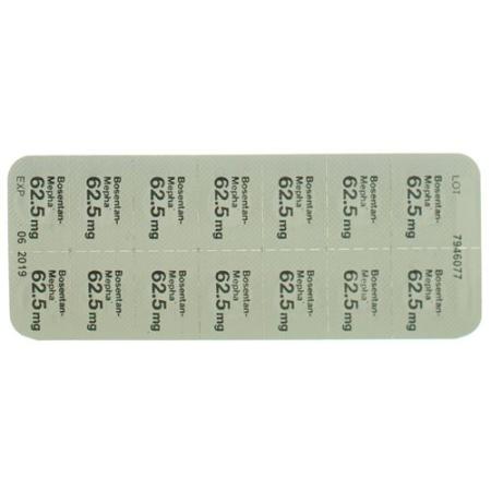 Bosentan-Mepha Lactab 62.5 mg 56 pcs - PrimeCare Global