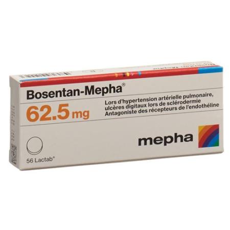 Bosentan-Mepha Lactab 62.5 mg 56 pcs - PrimeCare Global