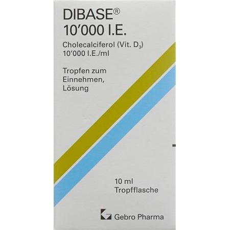 Dibase drops 10000 IU/ml bottle 10 ml - PrimeCare Global