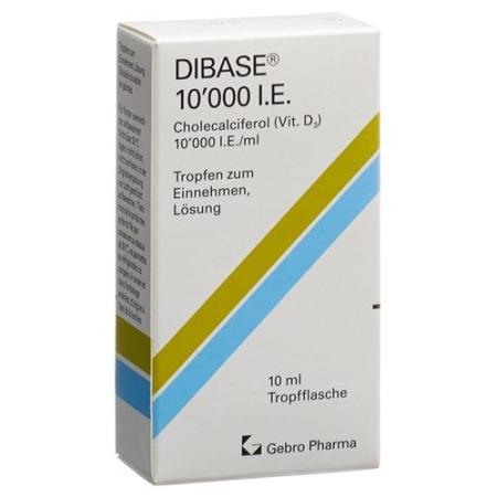 Dibase drops 10000 IU/ml bottle 10 ml - PrimeCare Global
