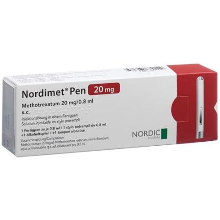 Nordimet Inj L&ouml;s 20 mg/0.8ml pre-filled pen - PrimeCare Global