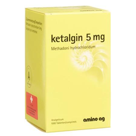 Ketalgin 5 mg 1000 tablets - PrimeCare Global