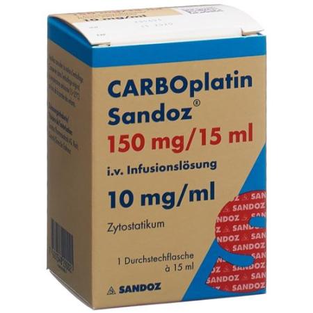 Carboplatin Sandoz Inf Loes 150 mg/15ml perf - PrimeCare Global