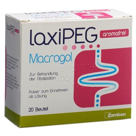 Laxipeg Plv flavor-free bags 20 pcs - PrimeCare Global