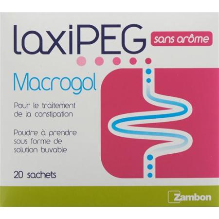 Laxipeg Plv flavor-free bags 20 pcs - PrimeCare Global