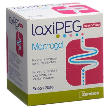 Laxipeg powder flavor-free can 200 g - PrimeCare Global