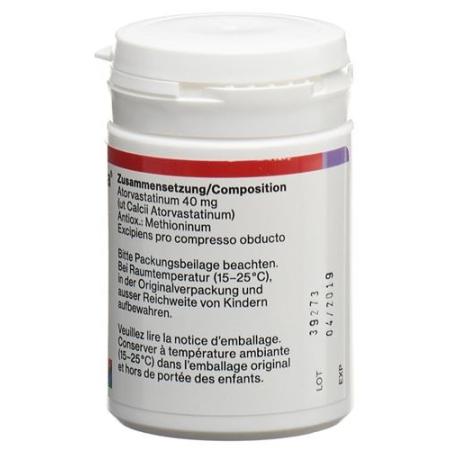Atorvastatin-Mepha Teva Filmtabl 40 mg Ds 100 pcs - PrimeCare Global