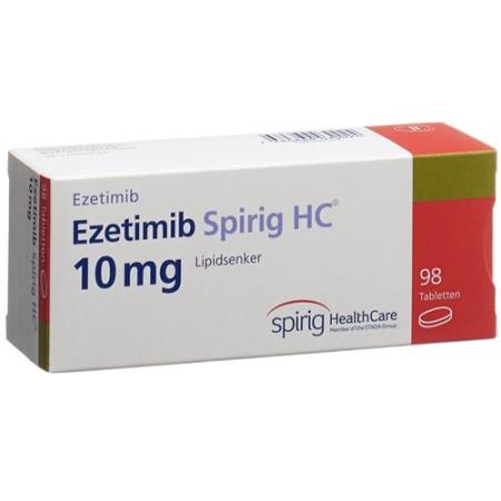 Ezetimibe Spirig HC Tabl 10 mg 98 pcs - PrimeCare Global