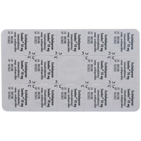 Escitalopram Sandoz Melting Tabl 10 mg 14 pcs - PrimeCare Global