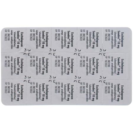 Escitalopram Sandoz Melting Tab 10 mg 30 pcs - PrimeCare Global