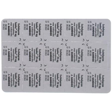 Escitalopram Sandoz Melting Tabl 20 mg 30 pcs - PrimeCare Global