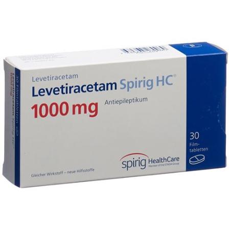 Levetiracetam Spirig HC Filmtabl 1000 mg 200 pcs - PrimeCare Global