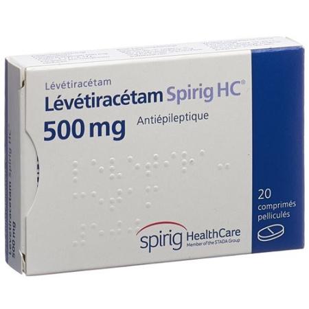 Levetiracetam Spirig HC Filmtabl 500 mg 200 pcs - PrimeCare Global