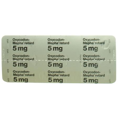 Oxycodon-Mepha Ret Tabl 5 mg 30 pcs - PrimeCare Global