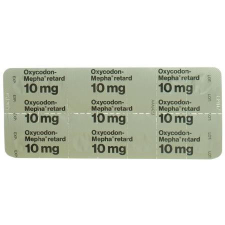 Oxycodon-Mepha Ret Tabl 10 mg 60 pcs - PrimeCare Global