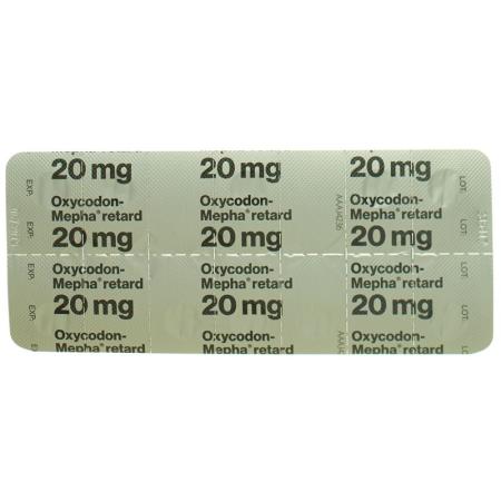 Oxycodon-Mepha Ret Tabl 20 mg 30 Stk - PrimeCare Global