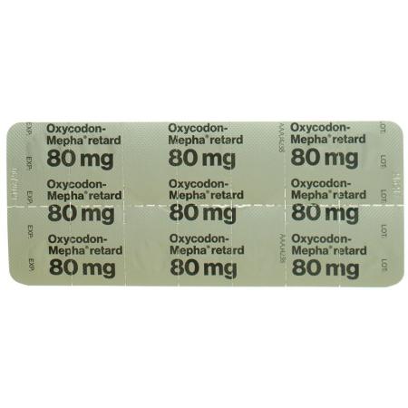 Oxycodon-Mepha Ret Tabl 80 mg 30 Stk - PrimeCare Global