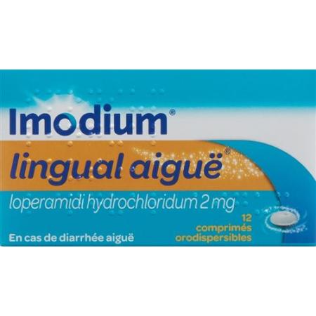 Imodium lingual acute melting tablet 2 mg 12 pcs - PrimeCare Global