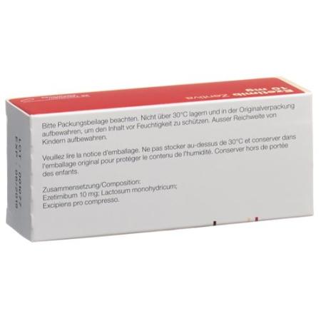 Ezetimibe Zentiva Tabl 10 mg 98 pcs - PrimeCare Global