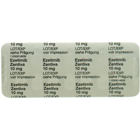 Ezetimibe Zentiva Tabl 10 mg 98 pcs - PrimeCare Global