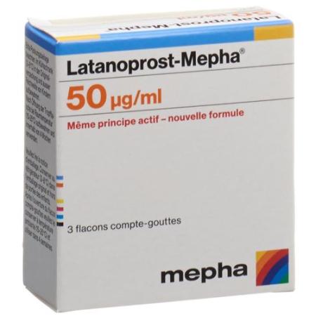 Latanoprost-Mepha Gtt Opht 50mcg/ml 3 Fl 2.5ml - PrimeCare Global
