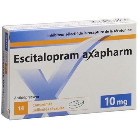 Escitalopram Axapharm Filmtabl 10 mg 14 pcs - PrimeCare Global
