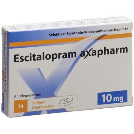 Escitalopram Axapharm Filmtabl 10 mg 28 pcs - PrimeCare Global