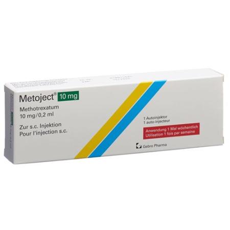 Metoject Inj L&ouml;s 10 mg/0.2ml auto-injector - PrimeCare Global