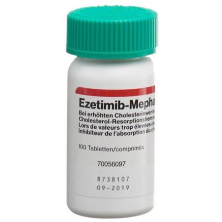Ezetimibe-Mepha Teva Tabl 10 mg Ds 100 pcs - PrimeCare Global