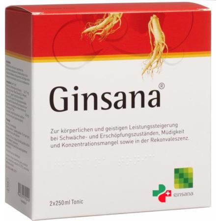 Ginsana 2 X 250 ml Tonikum - PrimeCare Global