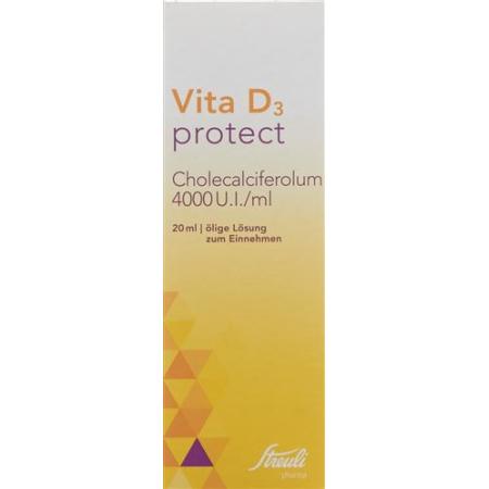 Vita D3 protect oral solution Fl 20 ml - PrimeCare Global