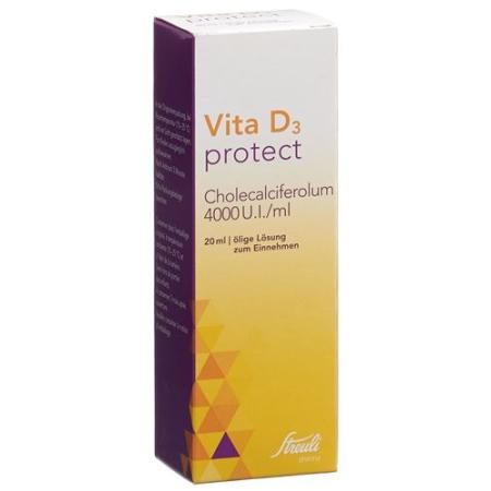 Vita D3 protect oral solution Fl 20 ml - PrimeCare Global