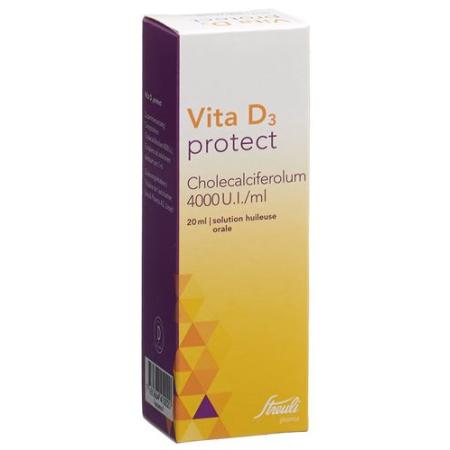 Vita D3 protect oral solution Fl 20 ml - PrimeCare Global